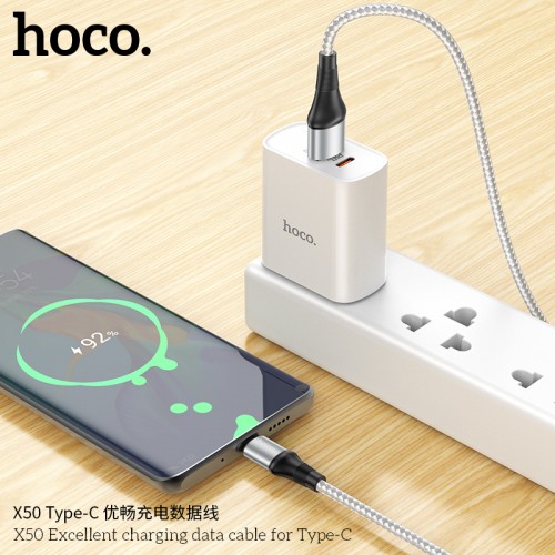 X50 Excellent Charging Data Cable For Type-C